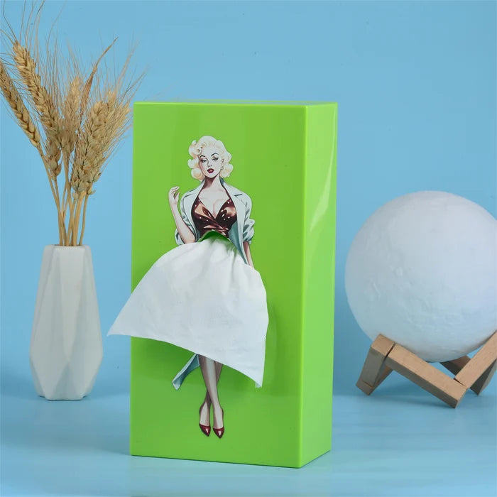 New style Flying Skirt Tissue Box