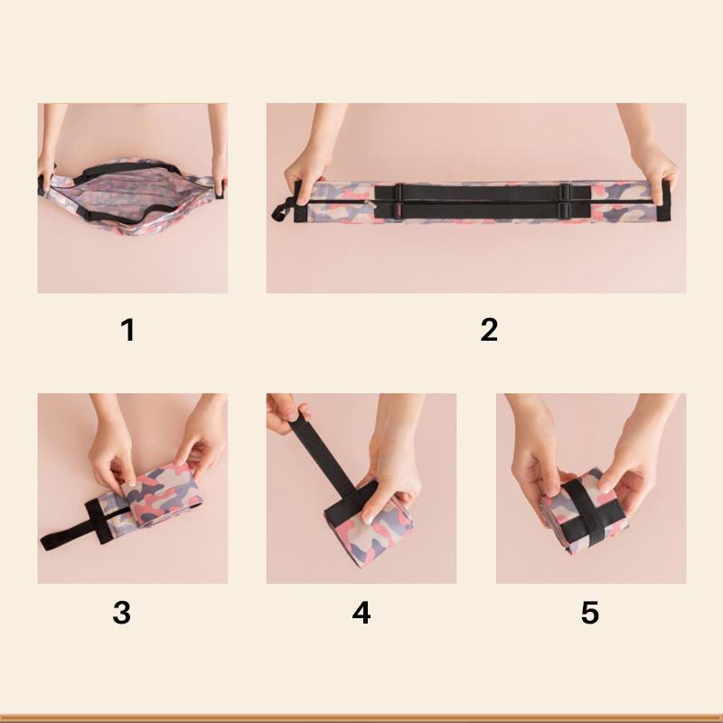 Lilyrhyme™ Foldable Travel Portable Shopping Bag