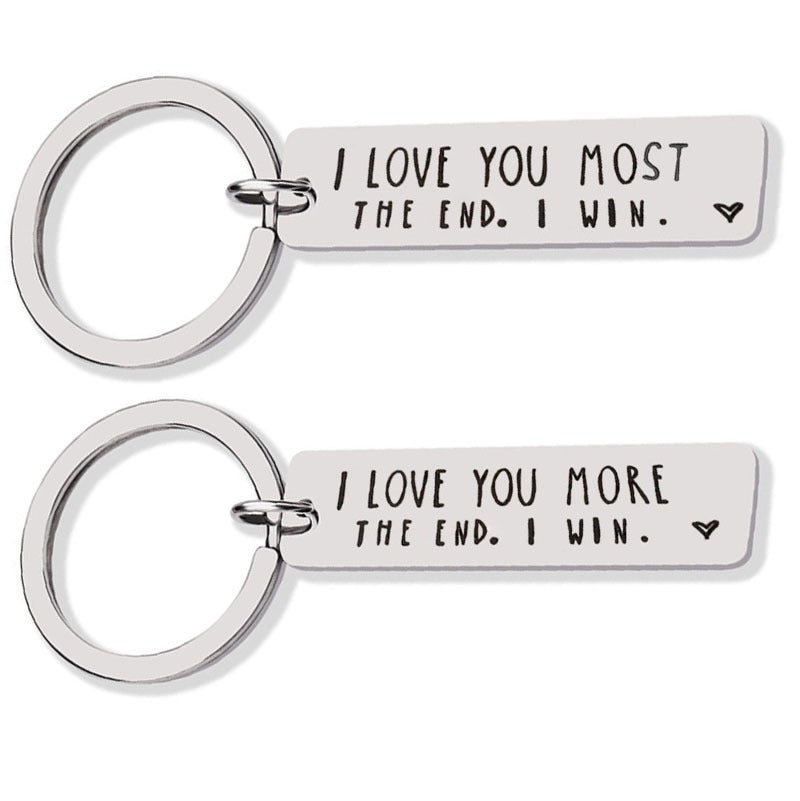 The Promise of Living Together Keychain