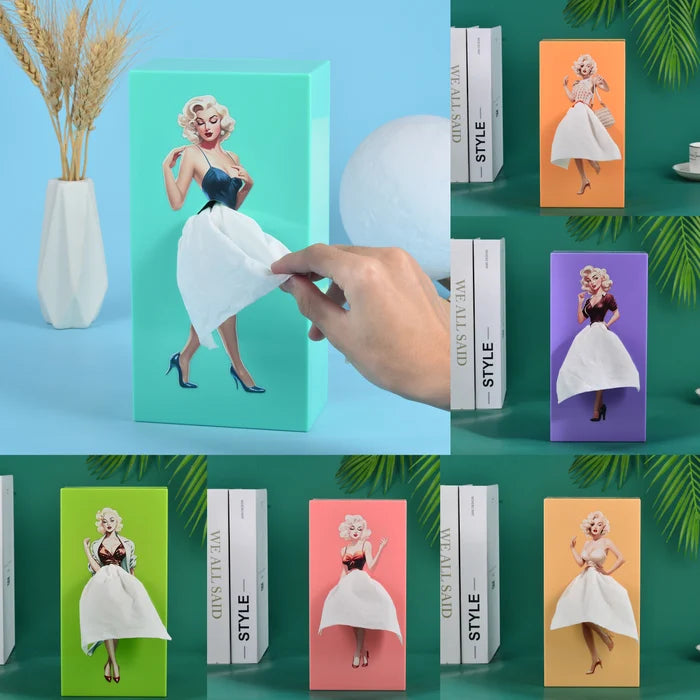 New style Flying Skirt Tissue Box