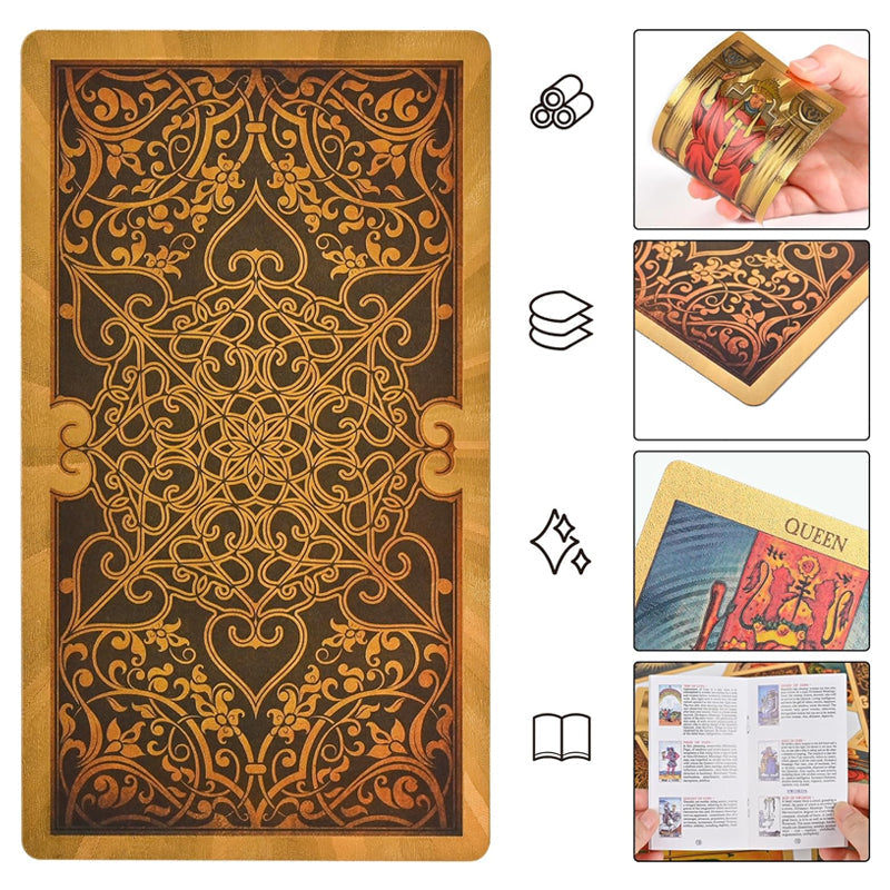 Explore the Mystical World of Tarot Gold Foil Tarot