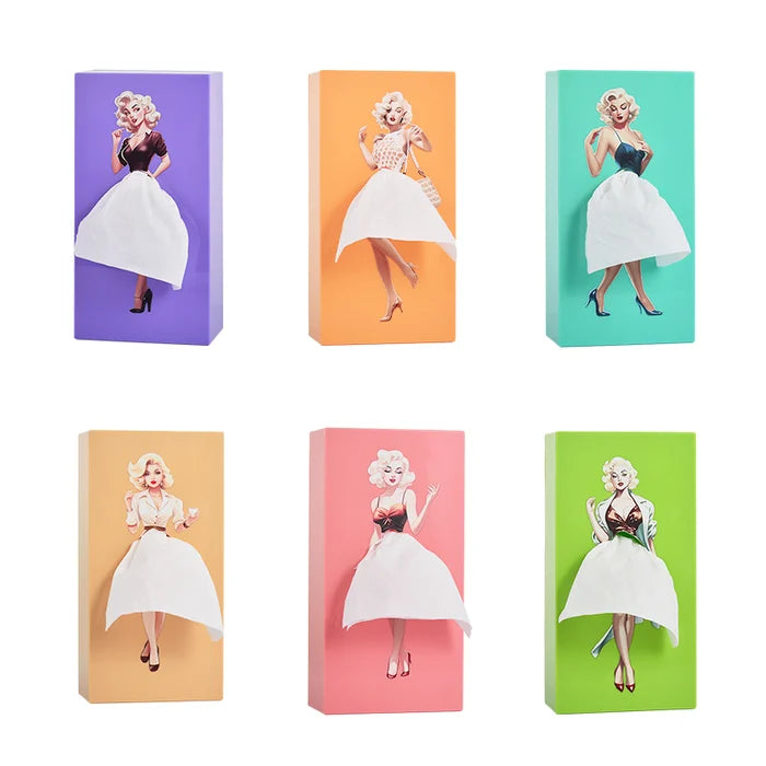 New style Flying Skirt Tissue Box