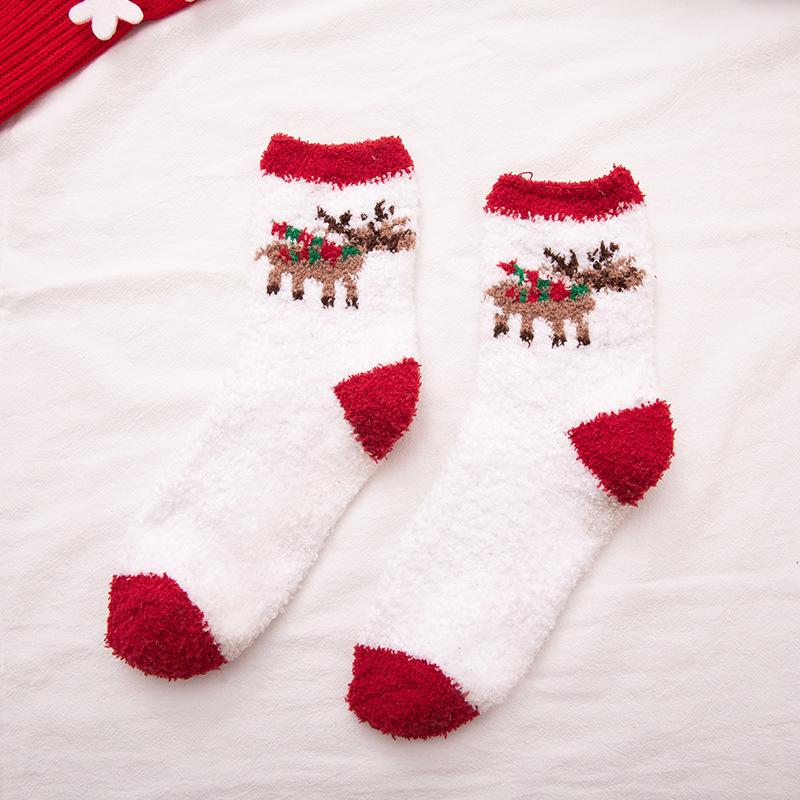 Lilyrhyme™ Christmas Fuzzy Fluffy Socks