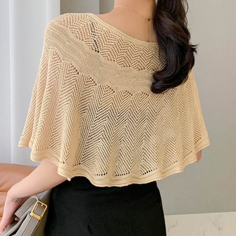 Knitted Sun-proof Shawl