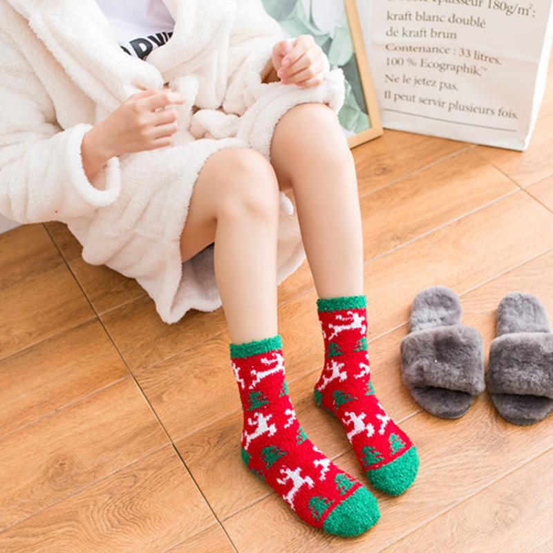 Lilyrhyme™ Christmas Fuzzy Fluffy Socks