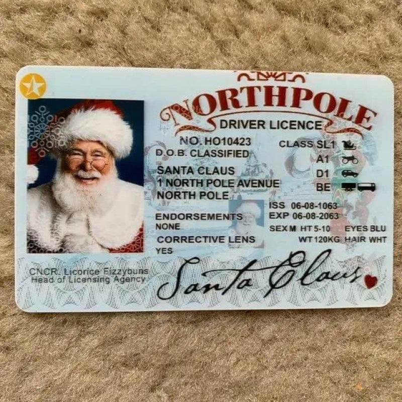 Santa's Lost Driver's License