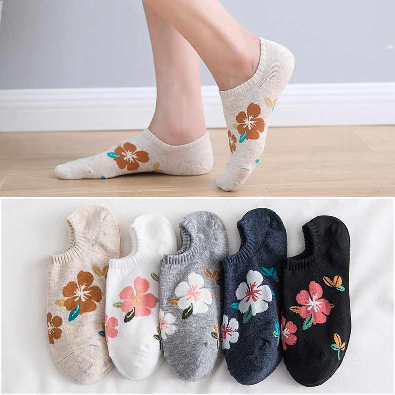 Lilyrhyme™ Shallow Mouth Breathable Ladies Socks