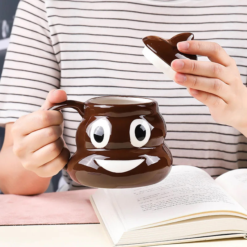 Naughty Prank Poop Ceramics Mug