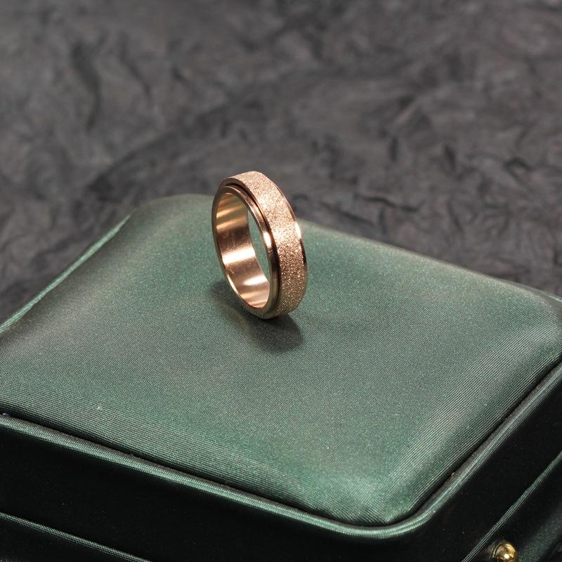 Frosted Anxiety Relief Ring
