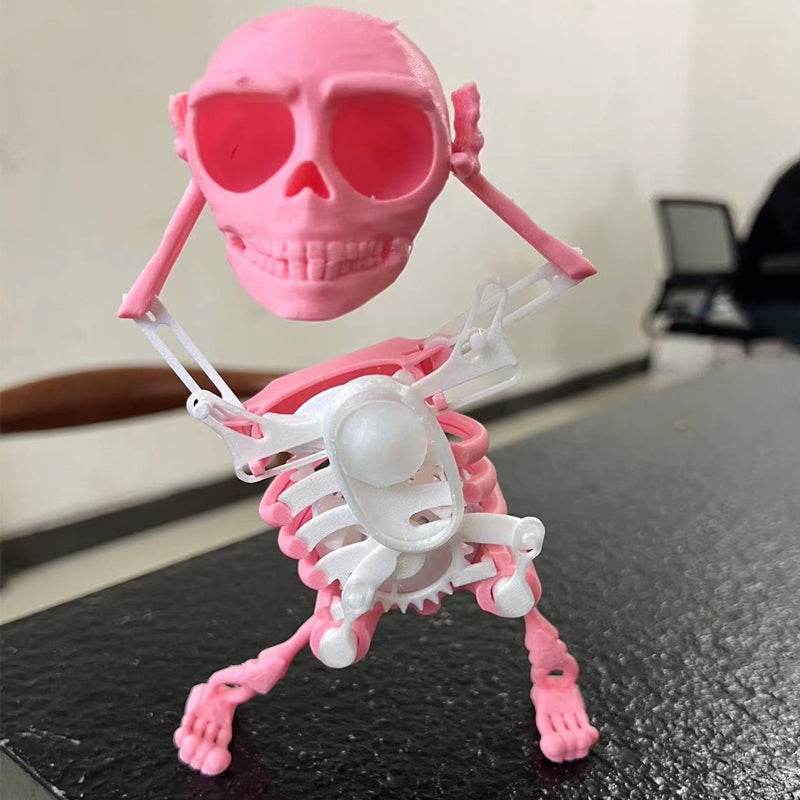 Dancing and Swinging 3D Skull Toy