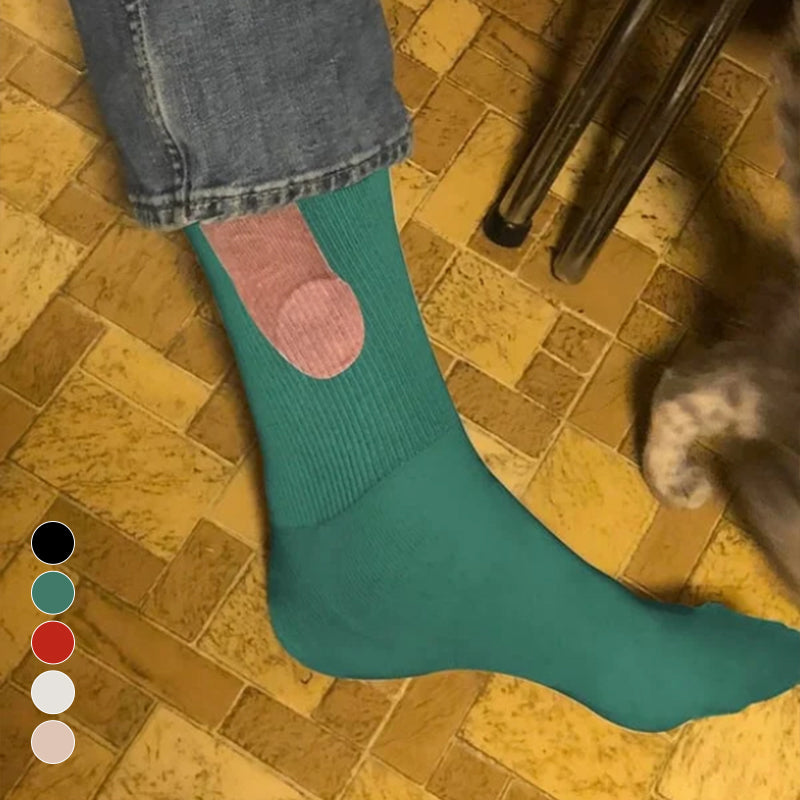 Show Off Funny Colorful Socks