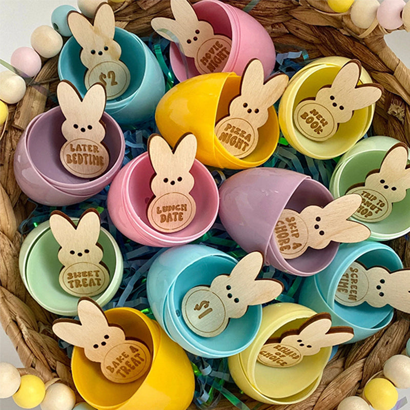 Easter Kids Reward Bunny Tokens