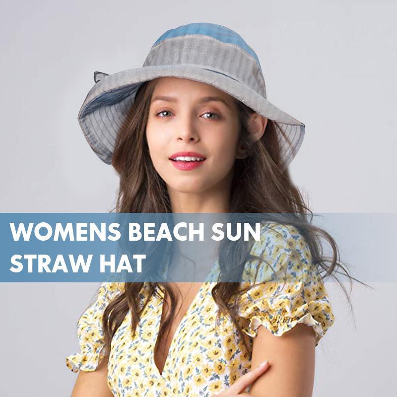 Womens Beach Sun Straw Hat