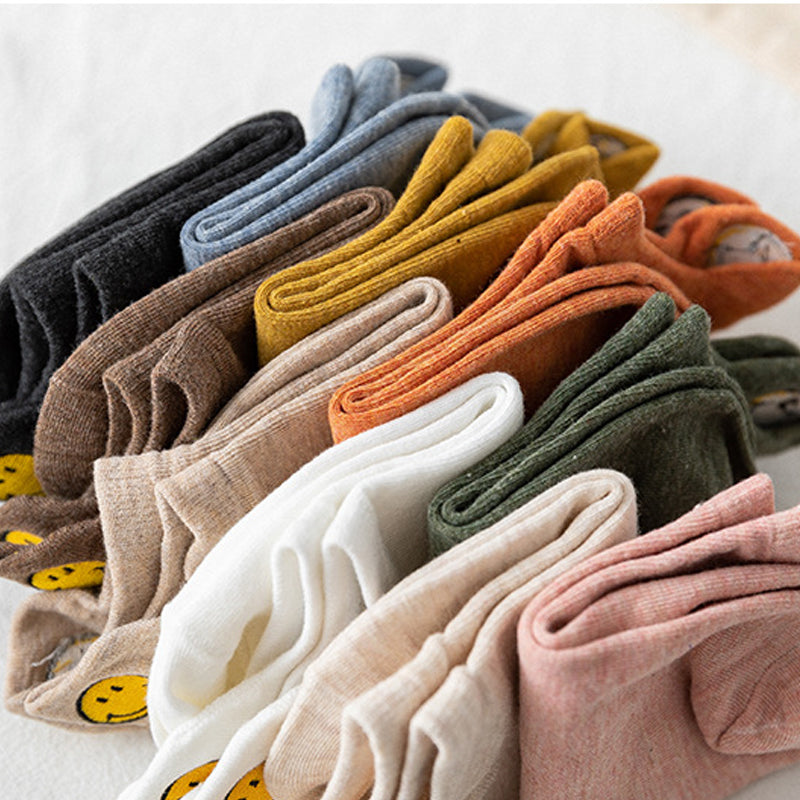 Cute Smiling Heel Socks