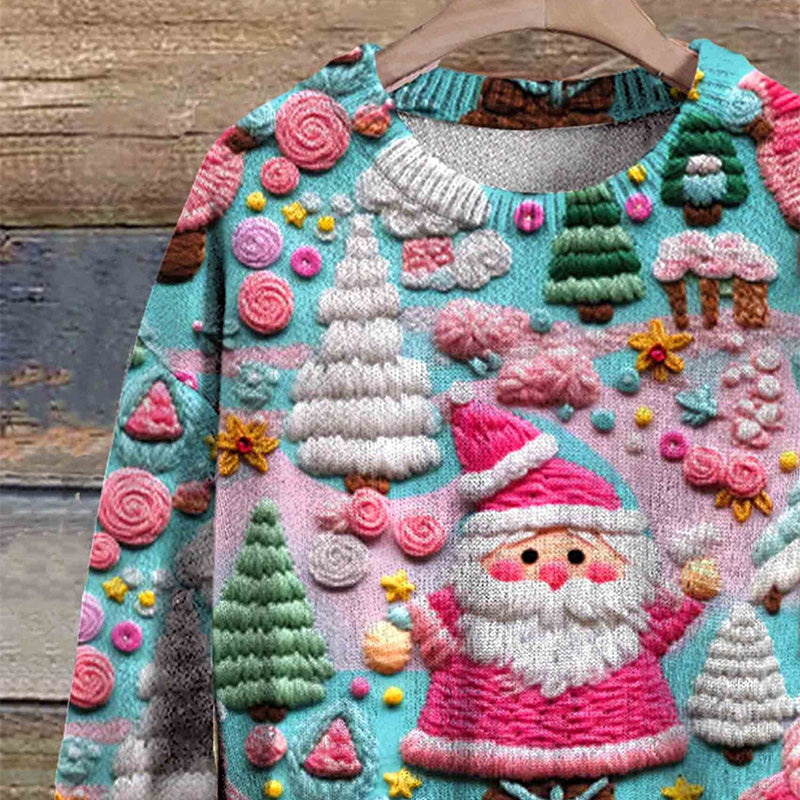 Santa Knit Pullover Sweater