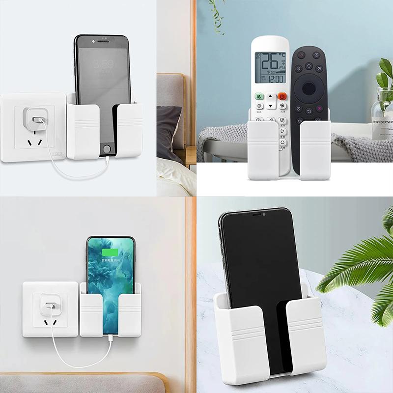 Wall-mounted mobile phone charging stand