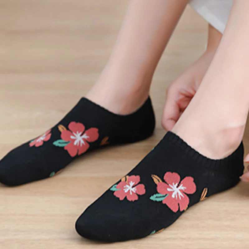 Lilyrhyme™ Shallow Mouth Breathable Ladies Socks