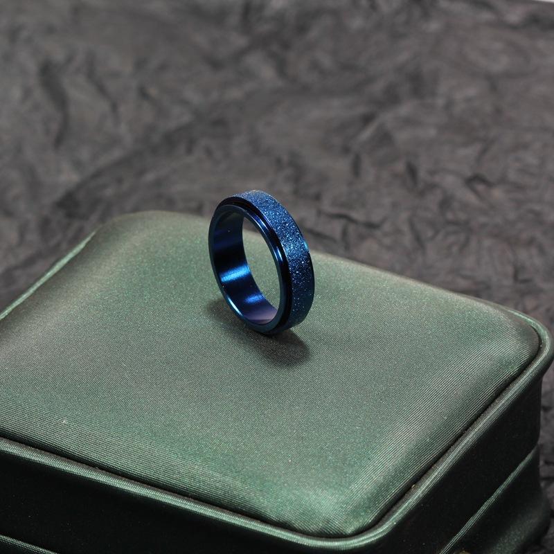 Frosted Anxiety Relief Ring