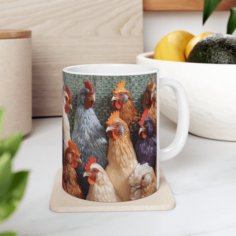 🐓Chicken Mug 🎁A good choice for Christmas gift