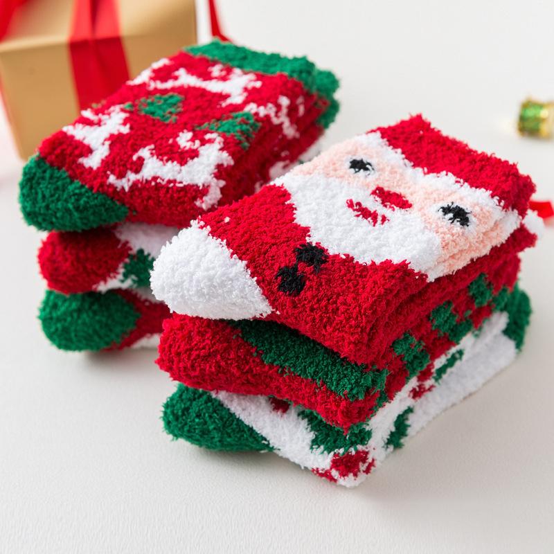Lilyrhyme™ Christmas Fuzzy Fluffy Socks