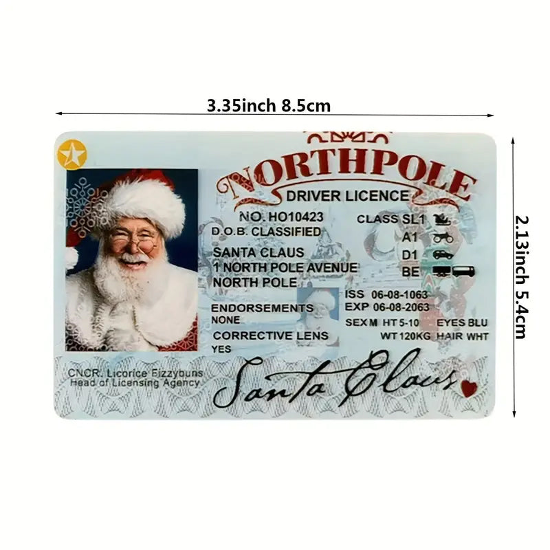 Santa's Lost Driver's License