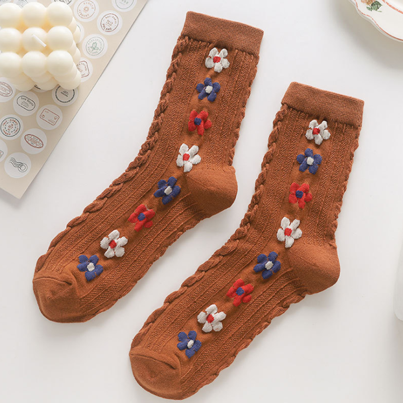 Lilyrhyme™ Cute Little Flower Socks (5 Pairs)