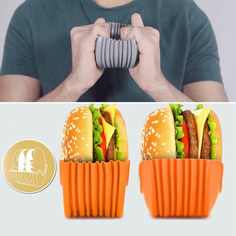 Mess-free Burger Holder