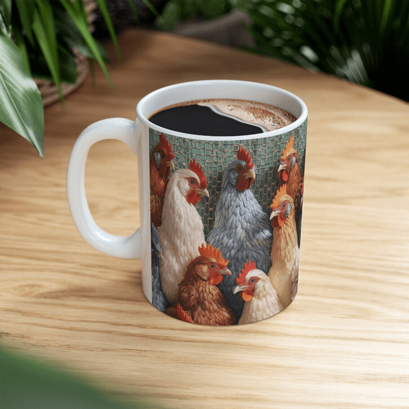 🐓Chicken Mug 🎁A good choice for Christmas gift