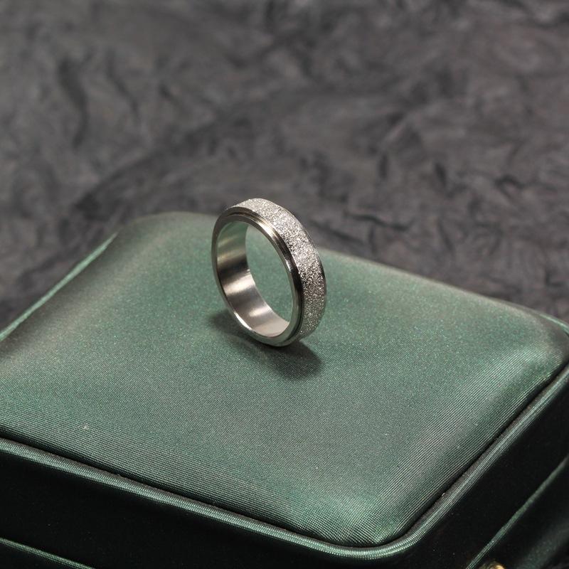 Frosted Anxiety Relief Ring