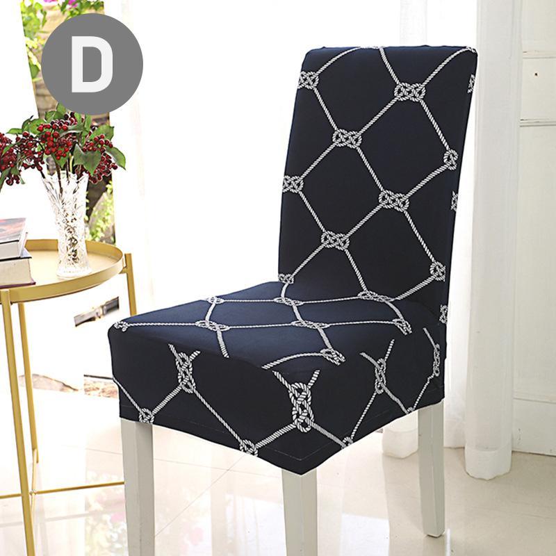 Printed stretch chair cover