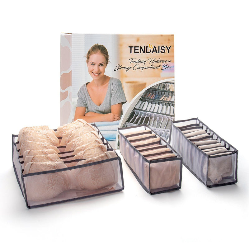 Tendaisy Underwear Storage Compartment Box