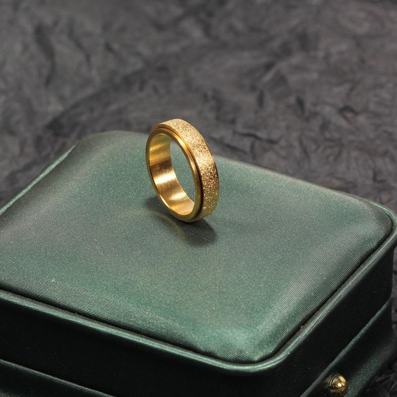 Frosted Anxiety Relief Ring