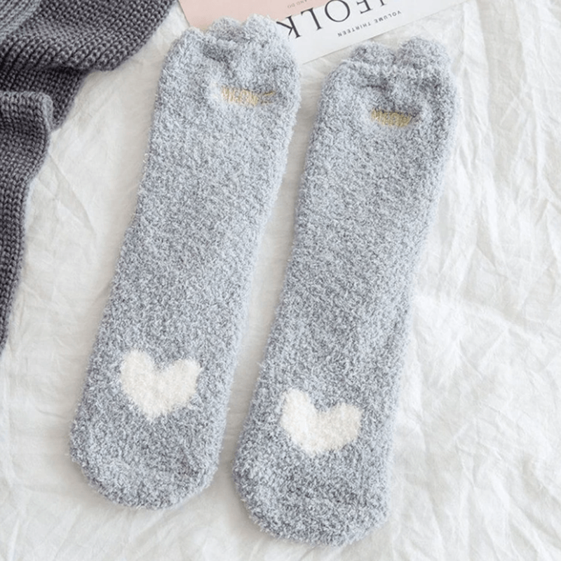 Winter Plush Thickening Floor Socks