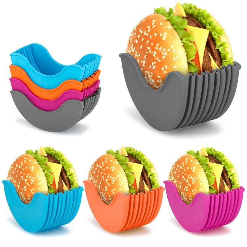 Mess-free Burger Holder