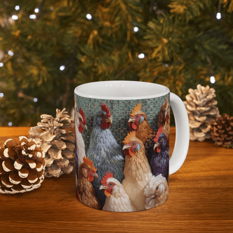 🐓Chicken Mug 🎁A good choice for Christmas gift