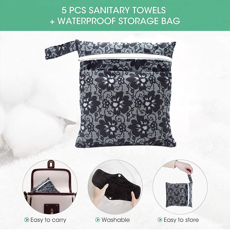 Reusable Washable Sanitary Towels Pads