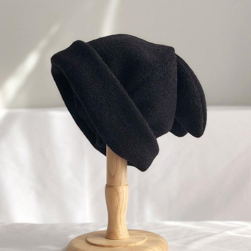 Lilyrhyme™ Draping Cute Bunny Ears Woolen Hat