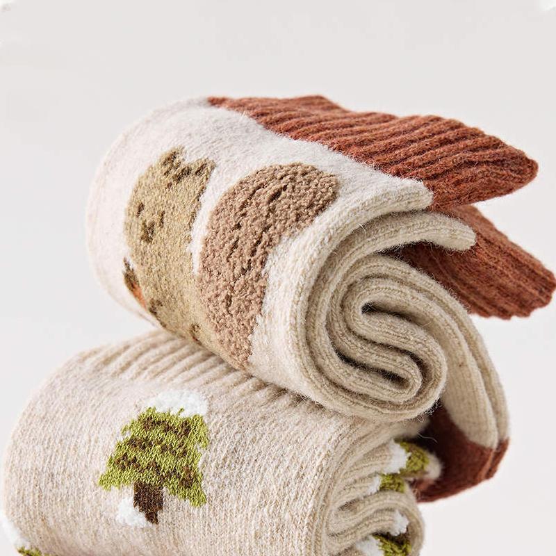 Lilyrhyme™ Socks - Squirrel, 3 pairs