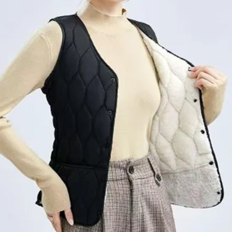 New Sleeveless Thickened Vest