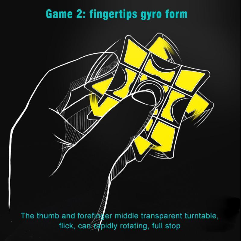 Fingertip Rubik's Cube