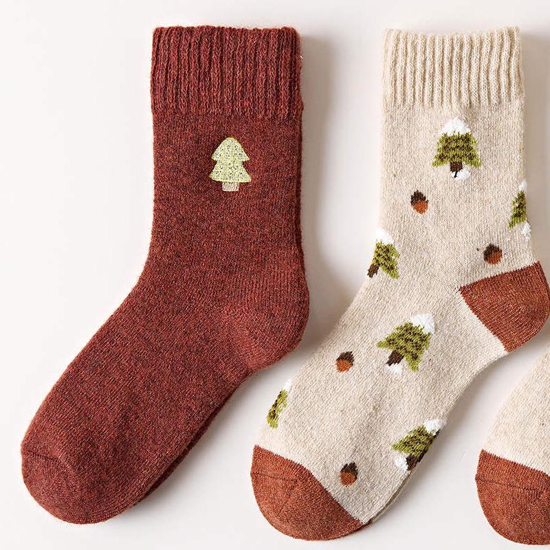 Lilyrhyme™ Socks - Squirrel, 3 pairs
