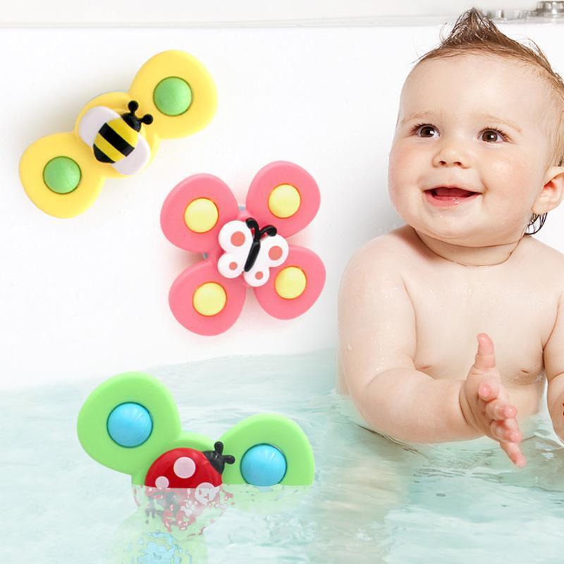 Rotating Insect Bath Toy, 3 PCs