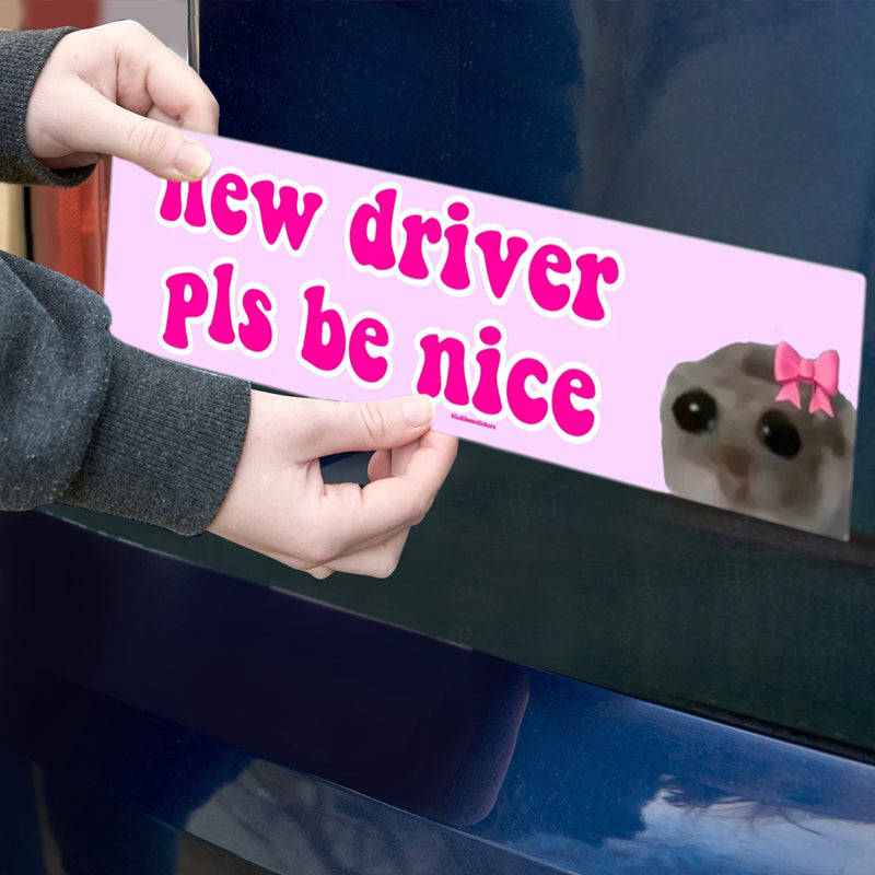 Nice Driver Car Sticker