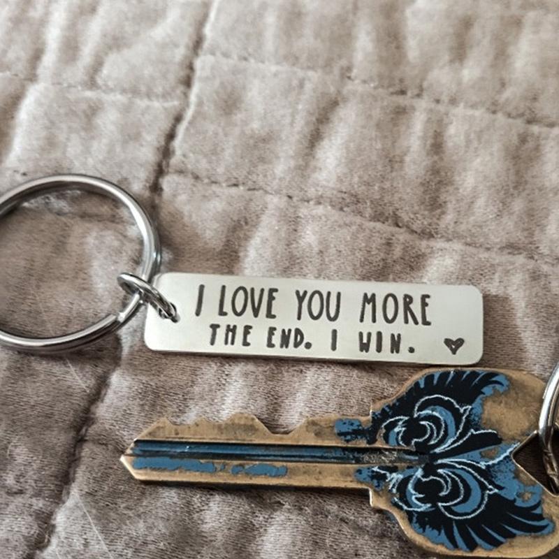 The Promise of Living Together Keychain