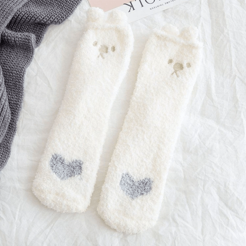 Winter Plush Thickening Floor Socks