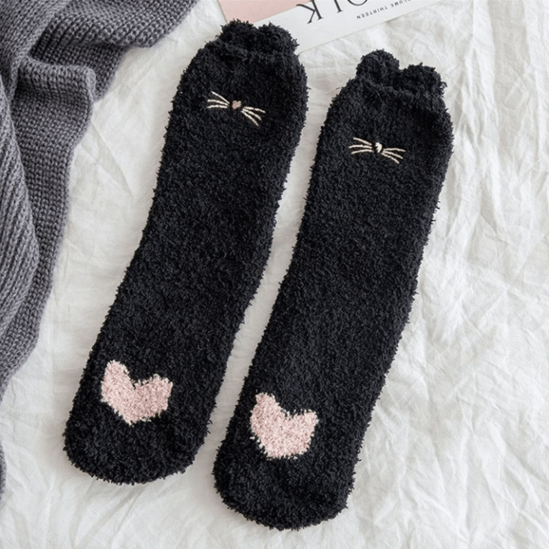 Winter Plush Thickening Floor Socks