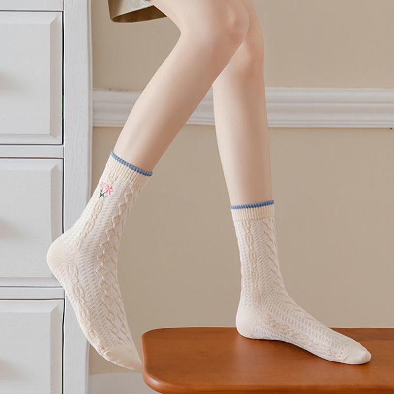 Lilyrhyme™ 5 Pairs Ladies Cute Socks