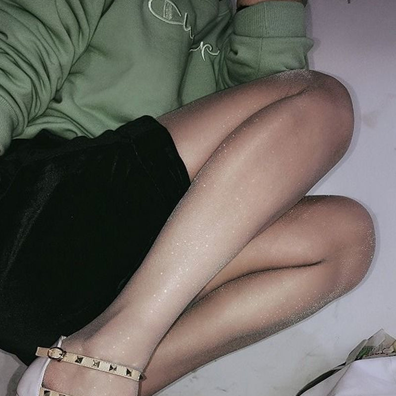 Lilyrhyme™ Pearlescent Silk Stockings