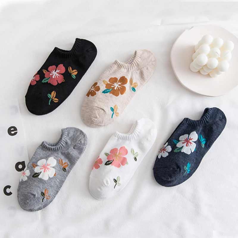Lilyrhyme™ Shallow Mouth Breathable Ladies Socks