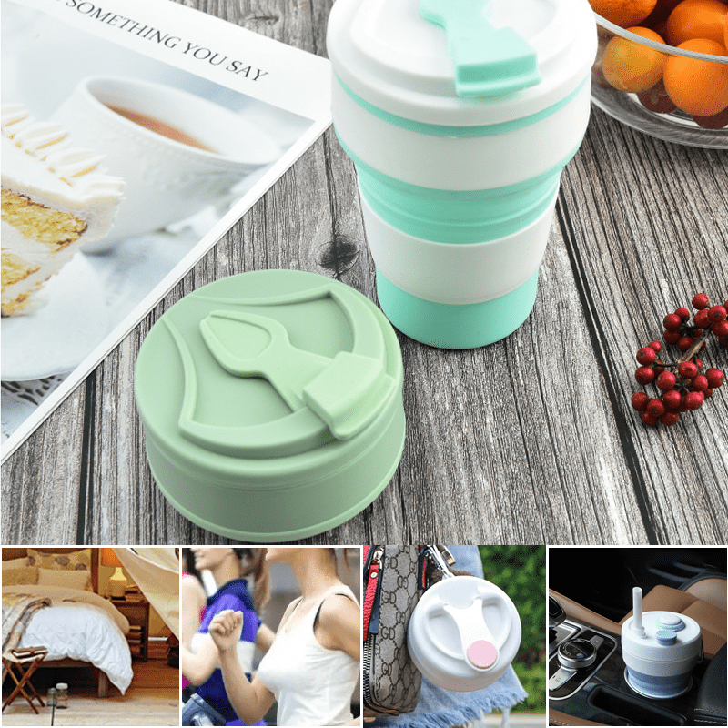Collapsible Pocket Size Silicone Bottle